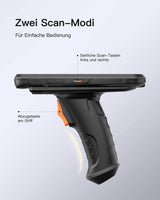 AS501S Android 12 PDA Barcode Scanner Handheld Computer, 1D/2D Leser mit Pistolengriff, Wi-Fi 6 & 4G - Inateck Office DE