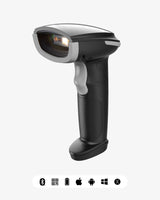 BCST-23 2D Bluetooth Barcode Scanner mit APP/SDK & Extrem lange Übertragungsdistanz - Inateck Office DE