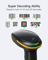 BCST-36 2D Bluetooth Barcode Scanner mit APP/SDK mit Barcode Scanner Ladestation - Inateck Office DE