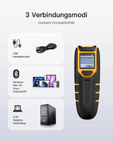 BCST-49 Bluetooth Tragbarer 1D Barcode Scanner mit Bildschirm, 2,4 GHz Wireless, mit 1000mAh Akku - Inateck Office DE