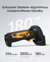 BCST-60 1D Barcodescanner mit 2.4GHz, kabellos bis 35m - Inateck Office DE