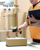 BCST-60 1D Barcodescanner mit 2.4GHz, kabellos bis 35m - Inateck Office DE