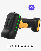 BCST-61 Industrieller 1D Bluetooth Barcode Scanner mit IP67 Wasser Staubdicht & APP SDK - Inateck Office DE