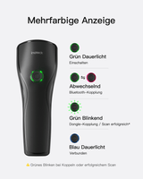 Nano460 1D/2D/QR Bluetooth Tragbare Scanner, mit USB und 2.4G, mit Abnehmbarem 800-mAhAkku - Inateck Office DE