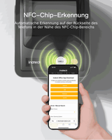 PR50 Bluetooth Etikettendrucker 4x6 für DHL Versandetiketten, Thermodrucker - Inateck Office DE
