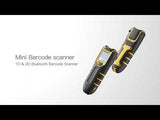 BCST-47 Bluetooth Tragbarer 1D/2D/QR Barcode Scanner mit Bildschirm & APP und SDK