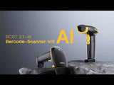 BCST-21-AI 1D Bluetooth Barcode Scanner with APP/SDK & Extrem lange Übertragungsdistanz