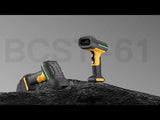 BCST-61 AI Industrieller 1D Bluetooth Barcode Scanner mit IP67 Wasser Staubdicht & APP SDK