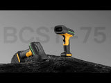 BCST-75 Industrieller 1D/2D/QR Bluetooth Barcode Scanner mit IP67 Wasser Staubdicht & APP SDK