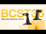 BCST-36 1D/2D Bluetooth Barcode Scanner mit APP/SDK mit Barcode Scanner Ladestation