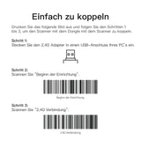 ACC-BCST 73-Adapter für BCST-73 Barcodescanner - Inateck Office DE