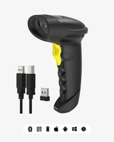 BCST-50 1D/2D Barcodescanner, kabellos 2.4GHz, Bluetooth, Displayscannen - Inateck Office DE