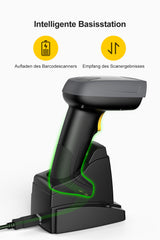 Inateck BCST-52 2D Barcodescanner - Intelligente Basisstation
