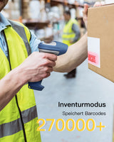 Inateck BCST-73 2D Barcodescanner - Inventurmodus