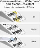 Selbstklebend Etiketten 6 x 3 cm, Adressetiketten, Haushaltsetiketten, BPA/BPS-frei, 1500 Etiketten × 6 Rollen TP02002-6 - Inateck Official DE