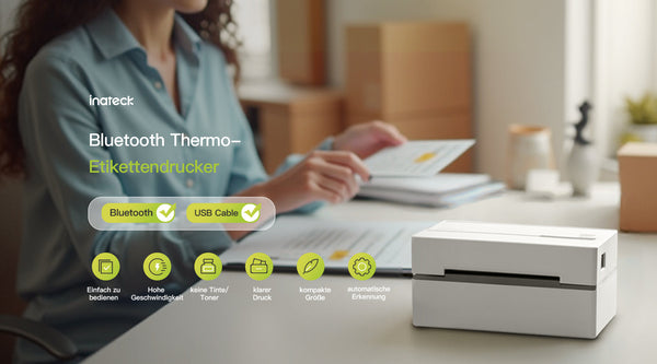 Inateck PR40 Bluetooth-Thermodrucker