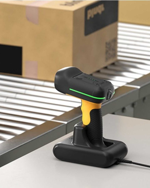 INATECK 1D/2D mit APP und SDK, 2600mAh Akku,Kabellos Barcode Scanner , 300000