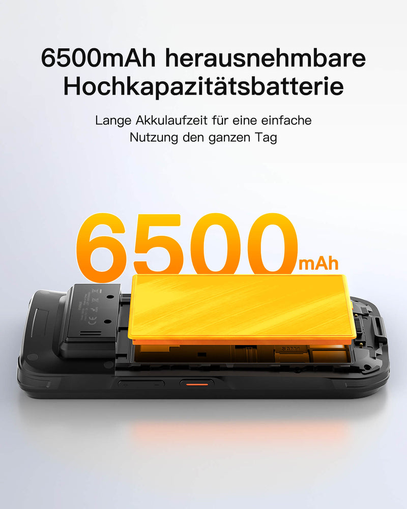 AS501S Android 12 PDA Barcode Scanner Handheld Computer, 1D/2D Leser mit Pistolengriff, Wi-Fi 6 & 4G - Inateck Office DE