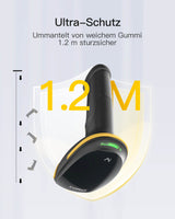 BCST-21-AI AI Bluetooth Barcode Scanner with APP/SDK & Extrem lange Übertragungsdistanz - Inateck Office DE