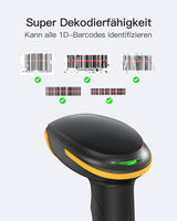 BCST-21 Bluetooth Barcode Scanner with APP/SDK & Extrem lange Übertragungsdistanz - Inateck Office DE