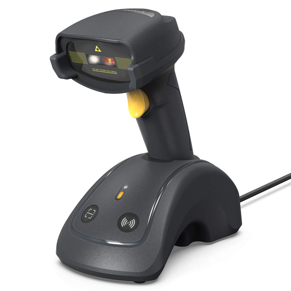 BCST-560B Inateck Barcode Scanner Kabellose, QR Code Scanner mit Smart Base, 1D/2D, Unterstützt App SDK