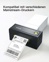 Thermopapier Versandetiketten Label thermo, 4 × 6 Zoll (100 mm × 150 mm), Wasserfester Versandaufkleber, BPA/BPS-frei,500 Stück, TP01001 - Inateck Office DE
