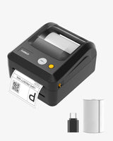 PR50 Bluetooth Etikettendrucker 4x6 für DHL Versandetiketten, Thermodrucker - Inateck Office DE