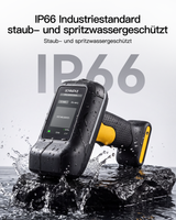 BCST-75D, IP66 Barcode Scanner Kabellos mit Display und Ladestation, 1D/2D/QR QR Code Scanner
