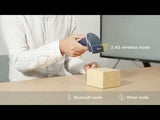 BCST-55 1D/2D Barcodescanner, Bluetooth 5.0, kabellos 2.4GHz, Bildschirm-Scannen