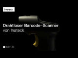 BCST-60 1D Barcodescanner mit 2.4GHz, kabellos bis 35m + BS04001 Barcode Scanner Ladestation