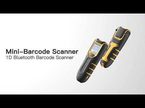 BCST-49 Bluetooth Tragbarer 1D Barcode Scanner mit Bildschirm & APP und SDK