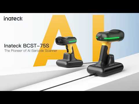 BCST-75S AI Industrieller 2D Bluetooth Barcode Scanner mit IP67 Wasser Staubdicht & APP SDK