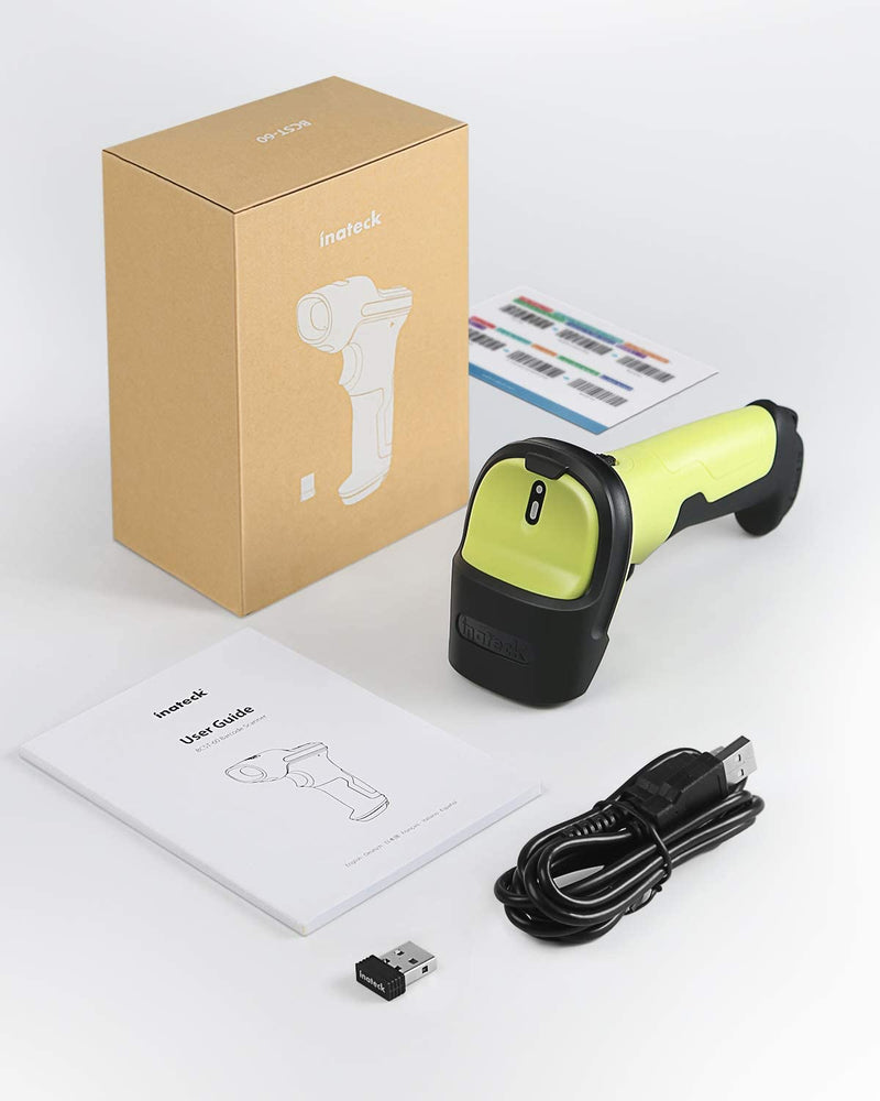 Inateck BCST-60 Barcodescanner - Packungsinhalt