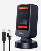 BCST-81 1D/2D Barcodescanner, QR Code Scanner omnidirektionaler - Inateck Office DE