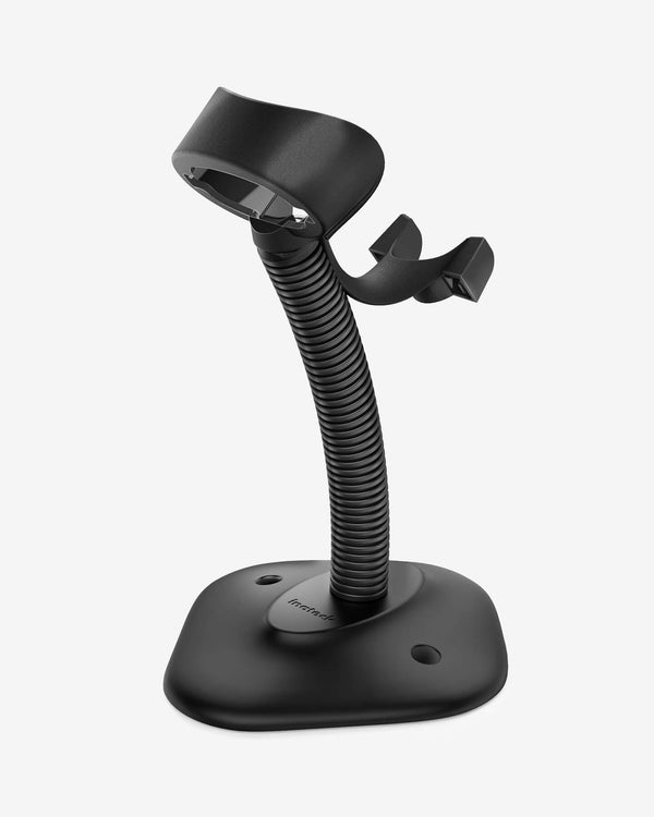 BCST-73 1D/2D Barcodescanner, kabellos 2.4GHz, Bluetooth 5.0 + BCST-S Barcodescannerständer, verstellbare Halterung - Inateck Office DE