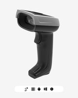 Barcodescanner für 1D-Strichcodes, tragbar, kabelgebunden (USB), CCD-fähig, Bildschirmscan möglich - BS02003 - Inateck Office DE
