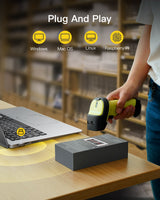 Inateck BCST-60 Barcodescanner - Plug and Play