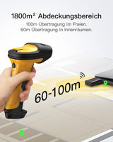 Inateck P6 Barcodescanner - 1800m² Abdeckungsbereich