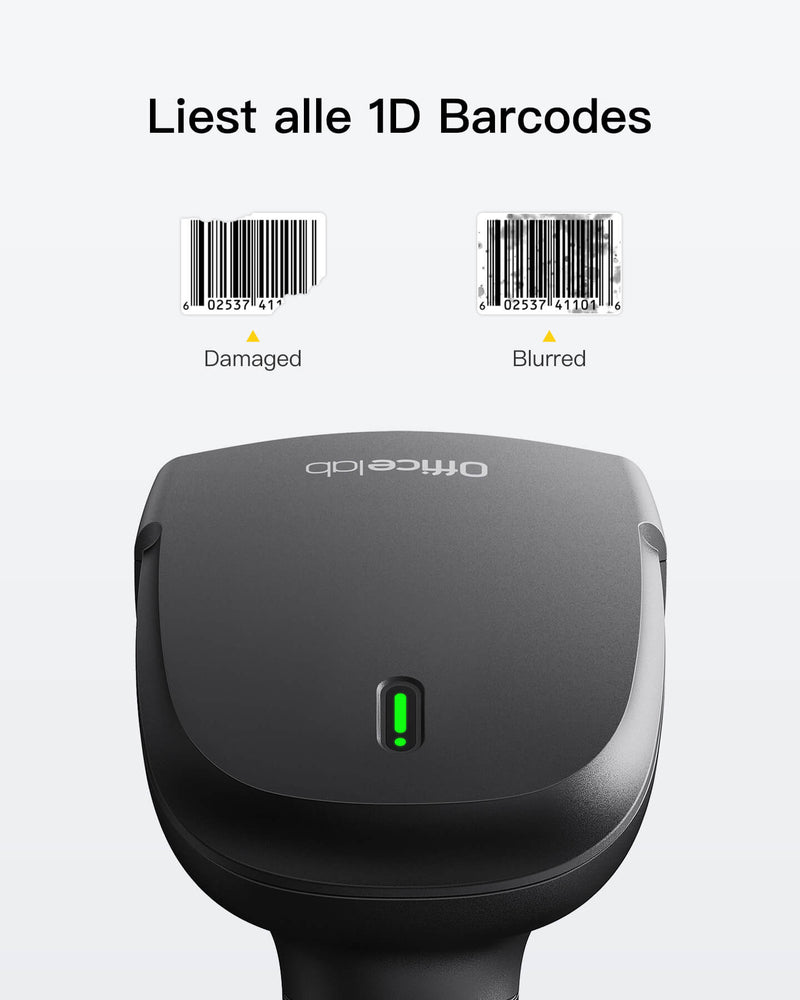 Officelab BS02004 1D Barcodescanner, Bildschirmscannen - Inateck Office DE