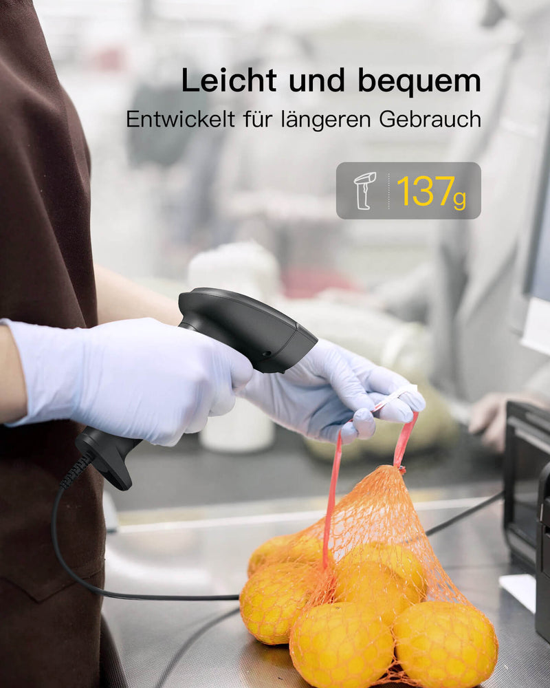 Officelab BS02004 1D Barcodescanner, Bildschirmscannen - Inateck Office DE
