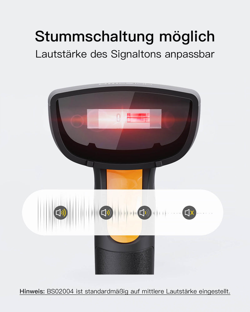 Officelab BS02004 1D Barcodescanner, Bildschirmscannen - Inateck Office DE