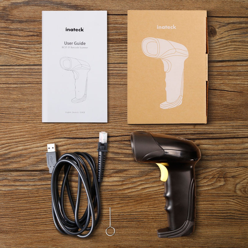 BCST-31 1D Barcodescanner, kabelgebunden - Inateck Official DE