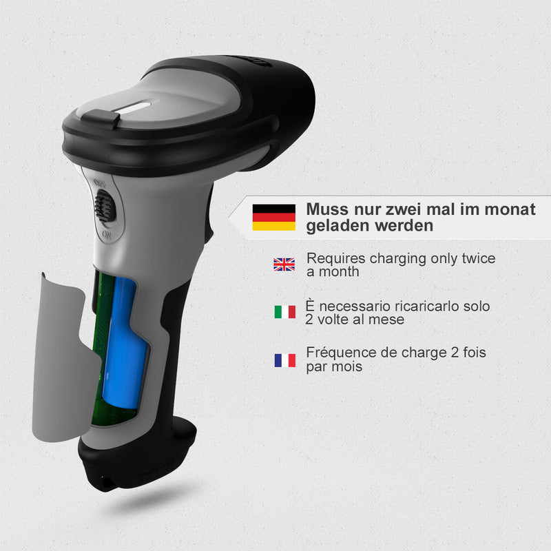 BCST-70 1D Barcodescanner, Bluetooth bis 35m - Inateck Official DE